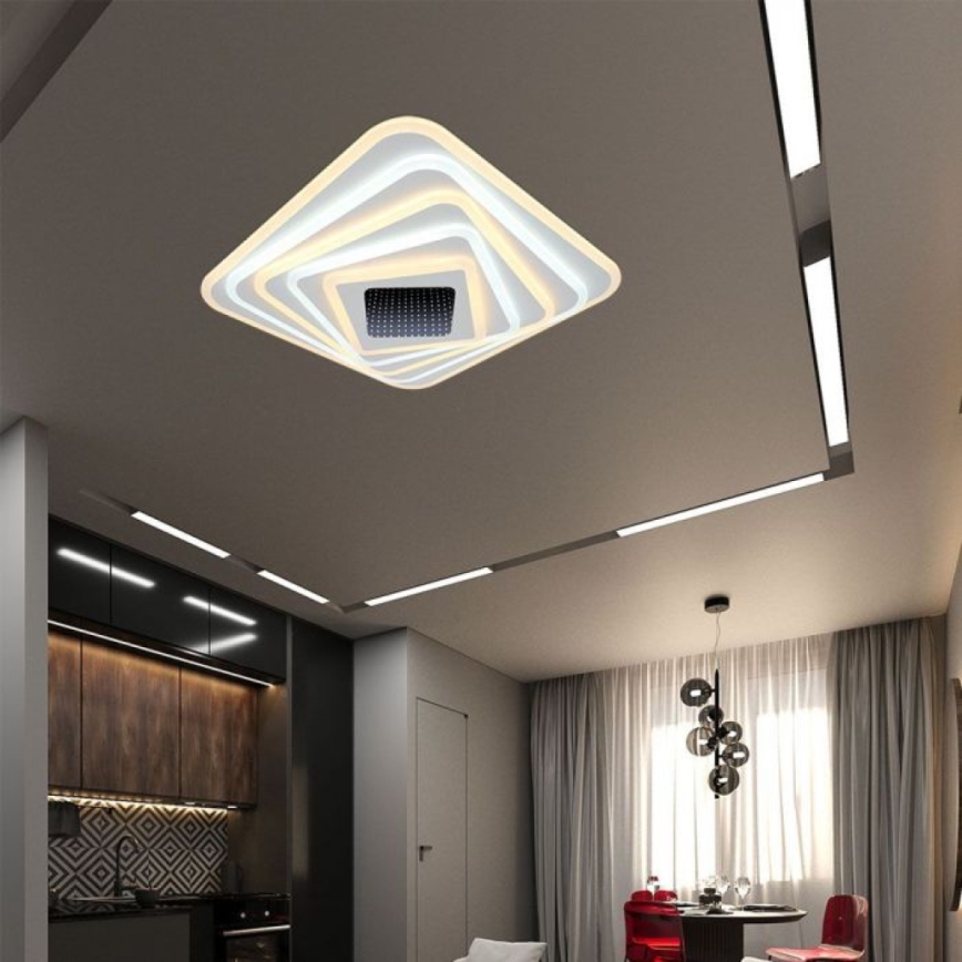 LED Dimmable ceiling light LED/150W/230V 3000-6500K + remote control