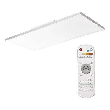 LED Dimmable ceiling light LED/24W/230V 2700K-6000K rectangle CRI 95 + remote control