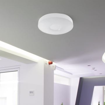 LED Dimmable ceiling light LED/40W/230V 3000-6500K 39 cm white + remote control