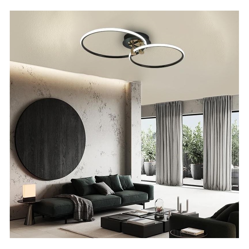 LED Dimmable ceiling light LED/48W/230V 3000-6500K + remote control