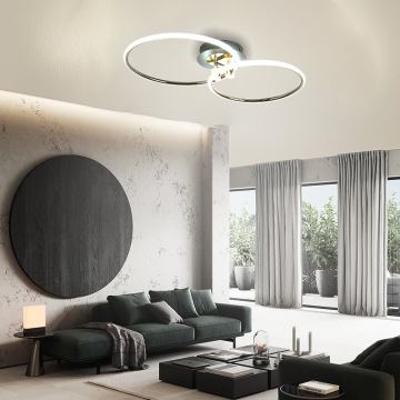 LED Dimmable ceiling light LED/48W/230V 3000-6500K + remote control