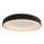 LED Dimmable ceiling light LED/49W/230V 3000K d. 60 cm black