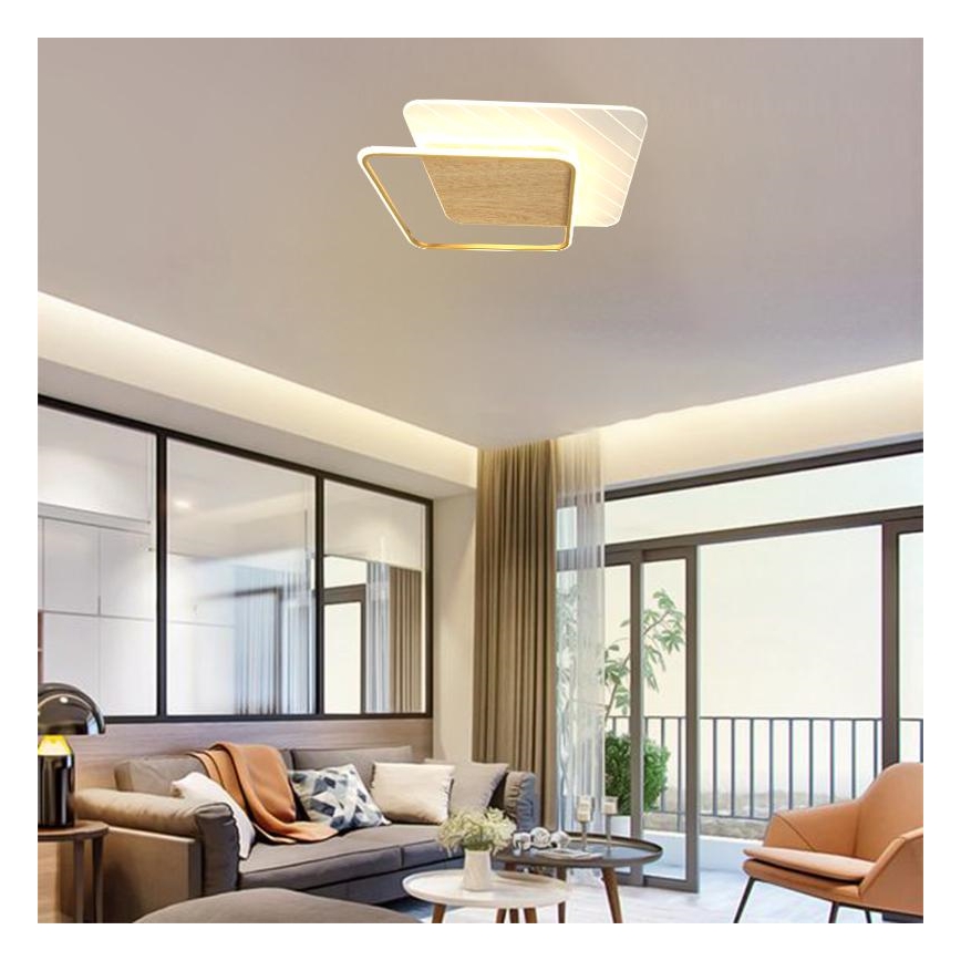 LED Dimmable ceiling light LED/60W/230V 3000-6500K + remote control