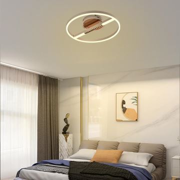 LED Dimmable ceiling light LED/60W/230V 3000-6500K + remote control