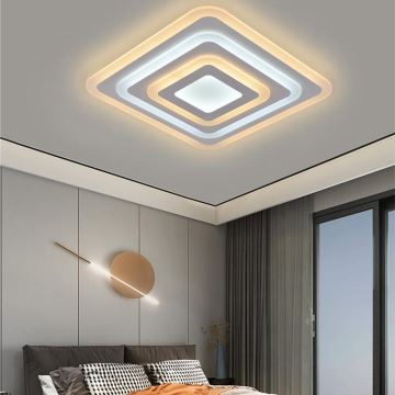 LED Dimmable ceiling light LED/80W/230V 3000-6500K + remote control