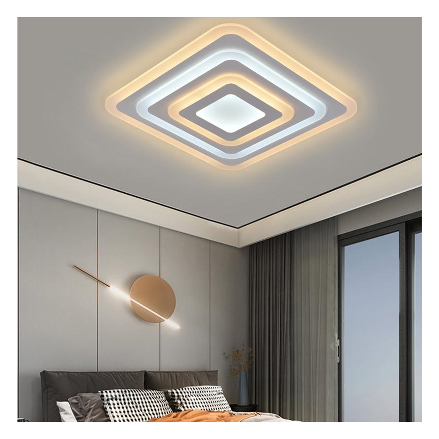 LED Dimmable ceiling light LED/80W/230V 3000-6500K + remote control