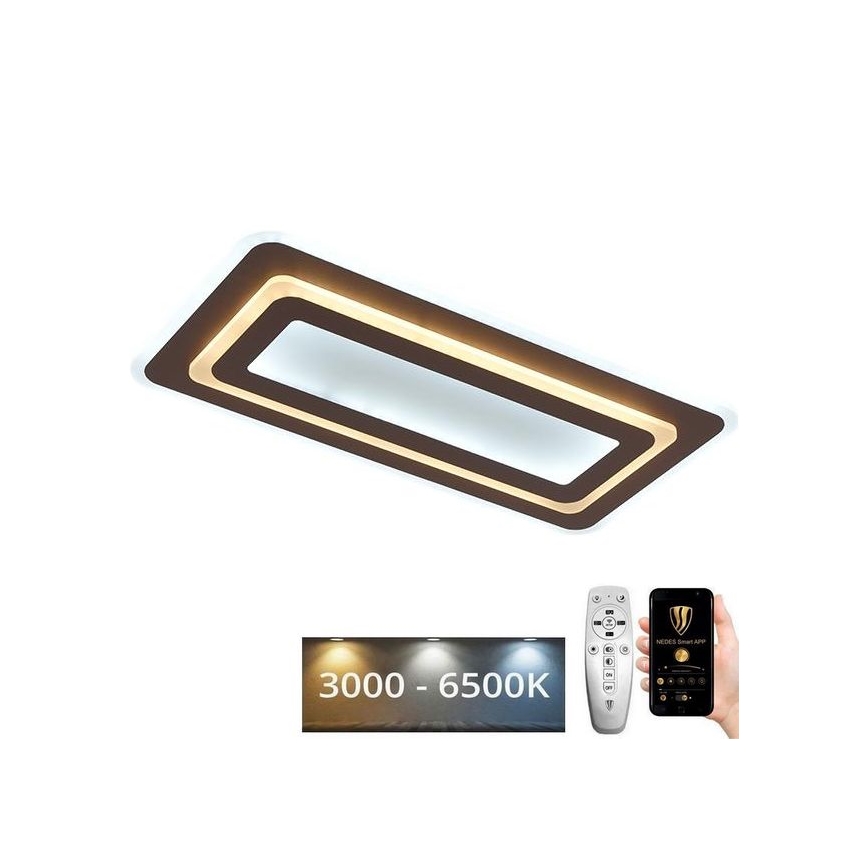 LED Dimmable ceiling light LED/85W/230V 3000-6500K + remote control