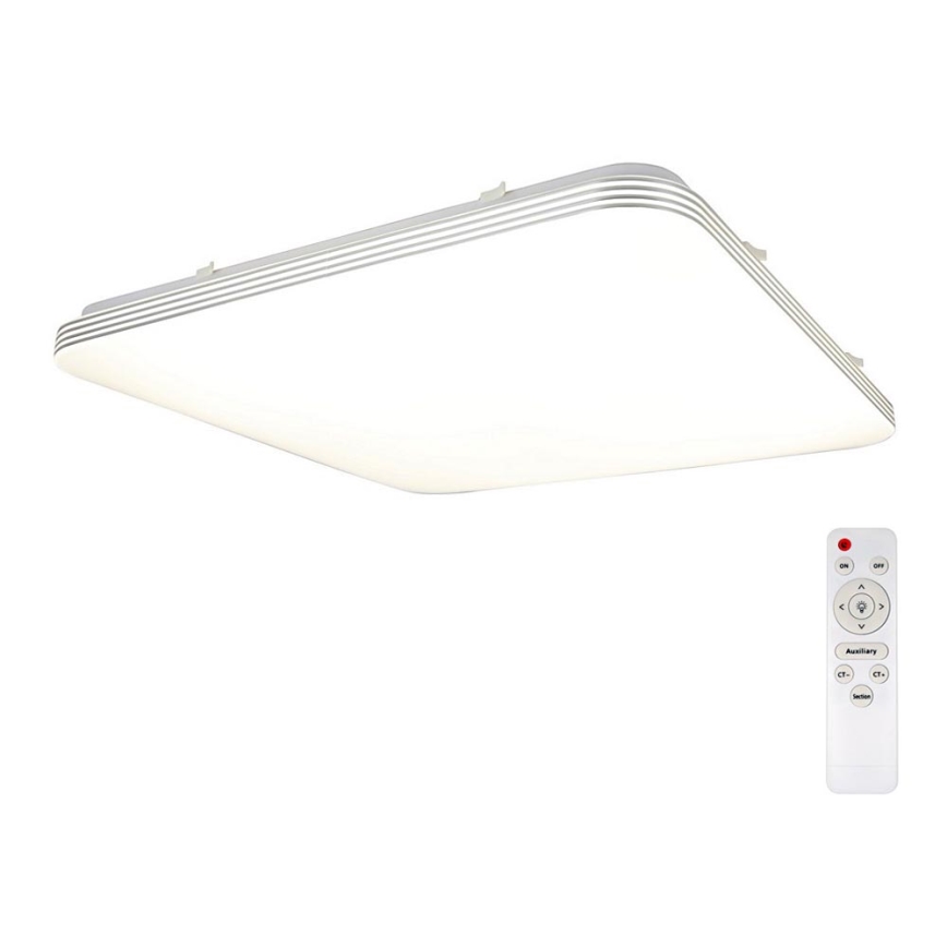 LED Dimmable ceiling light PALERMO LED/72W/230V + remote control