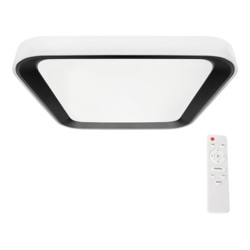 LED Dimmable ceiling light QUADRO LED/38W/230V 3000-6000K white/black + remote control