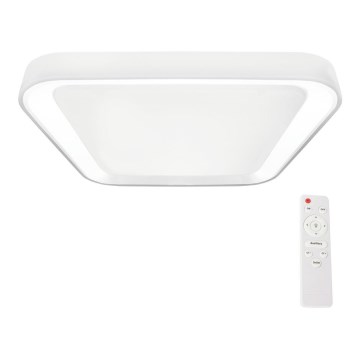 LED Dimmable ceiling light QUADRO LED/38W/230V 3000-6000K white + remote control