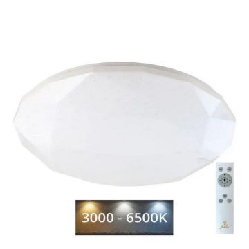 LED Dimmable ceiling light STAR LED/60W/230V 3000-6500K + remote control