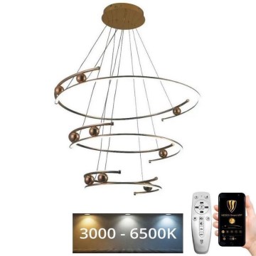 LED Dimmable chandelier on a string LED/170W/230V 3000-6500K + remote control