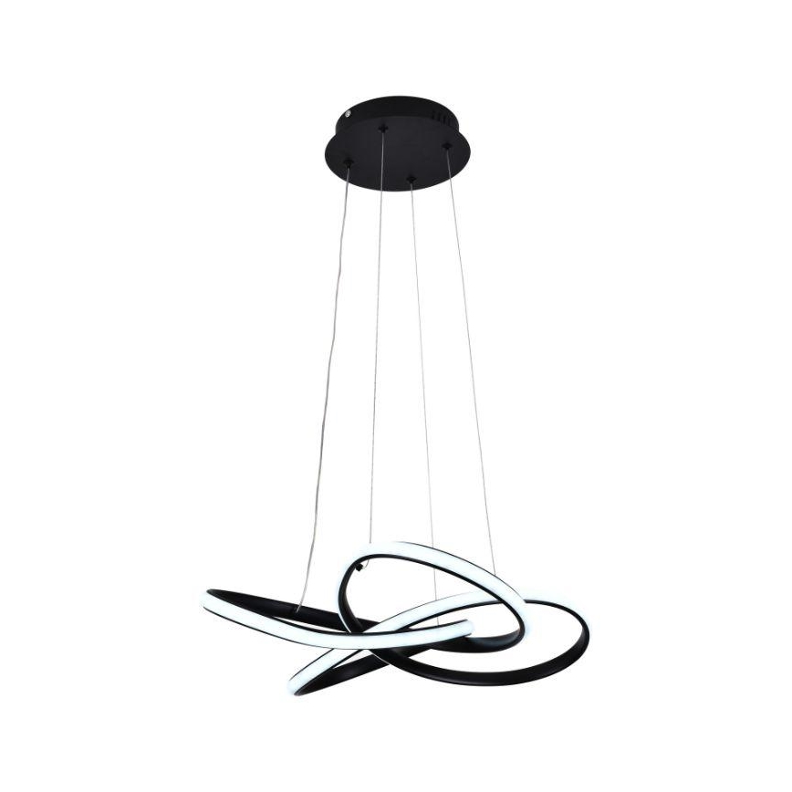 LED Dimmable chandelier on a string LED/40W/230V 3000-6500K black + remote control