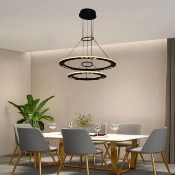 LED Dimmable chandelier on a string LED/65W/230V 3000-6500K + remote control