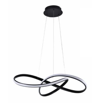 LED Dimmable chandelier on a string LED/70W/230V 3000-6500K black + remote control