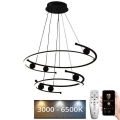 LED Dimmable chandelier on a string LED/80W/230V 3000-6500K + remote control