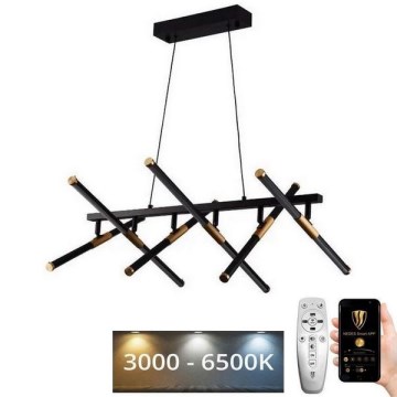 LED Dimmable chandelier on a string LED/80W/230V 3000-6500K + remote control