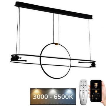 LED Dimmable chandelier on a string LED/95W/230V 3000-6500K + remote control