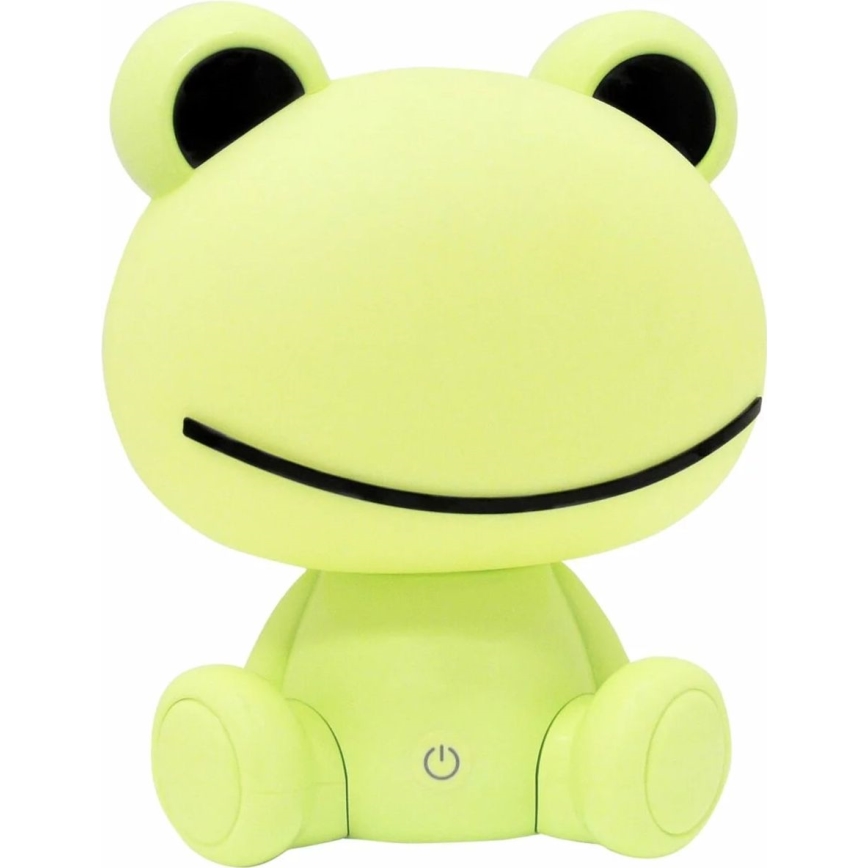 LED Dimmable children's touch lamp FROG LED/2,5W/3,7V 1200 mAh