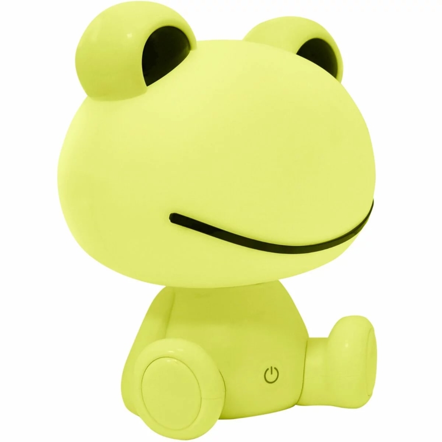 LED Dimmable children's touch lamp FROG LED/2,5W/3,7V 1200 mAh