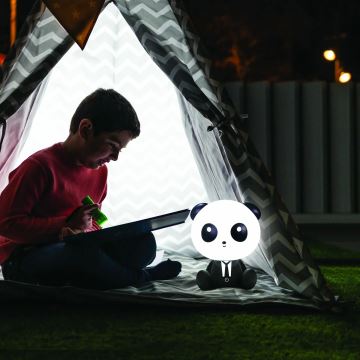 LED Dimmable children's touch lamp PANDA LED/2,5W/3,7V 1200 mAh