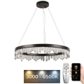 LED Dimmable crystal chandelier on a string LED/40W/230V 3000-6500K + remote control