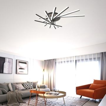 LED Dimmable surface-mounted chandelier LED/120W/230V 3000-6500K + remote control