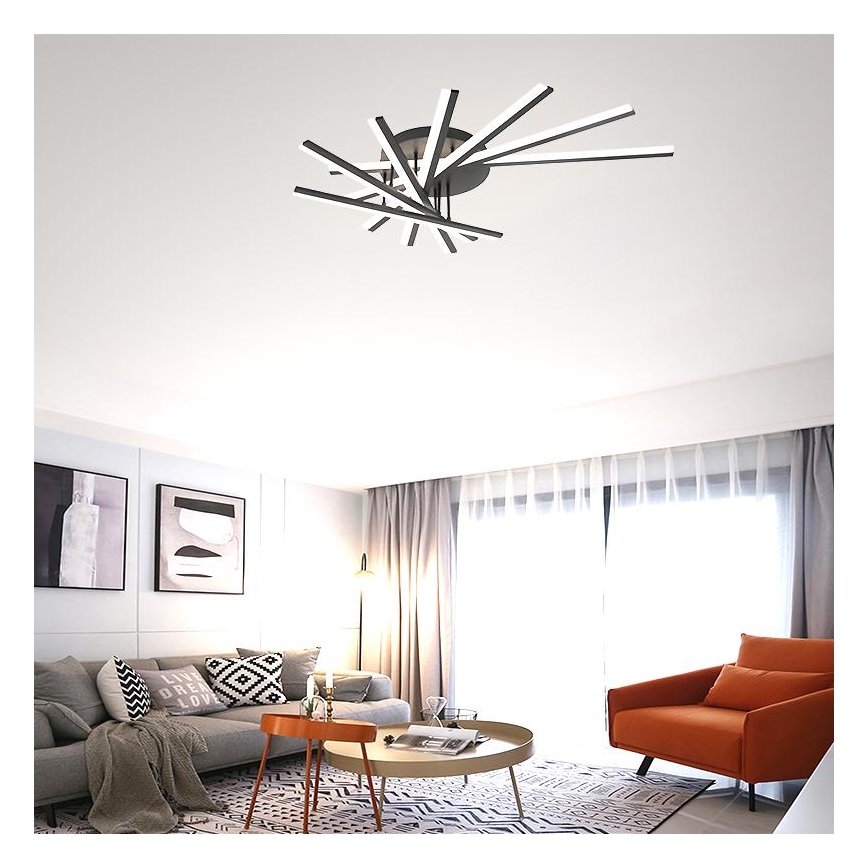 LED Dimmable surface-mounted chandelier LED/120W/230V 3000-6500K + remote control