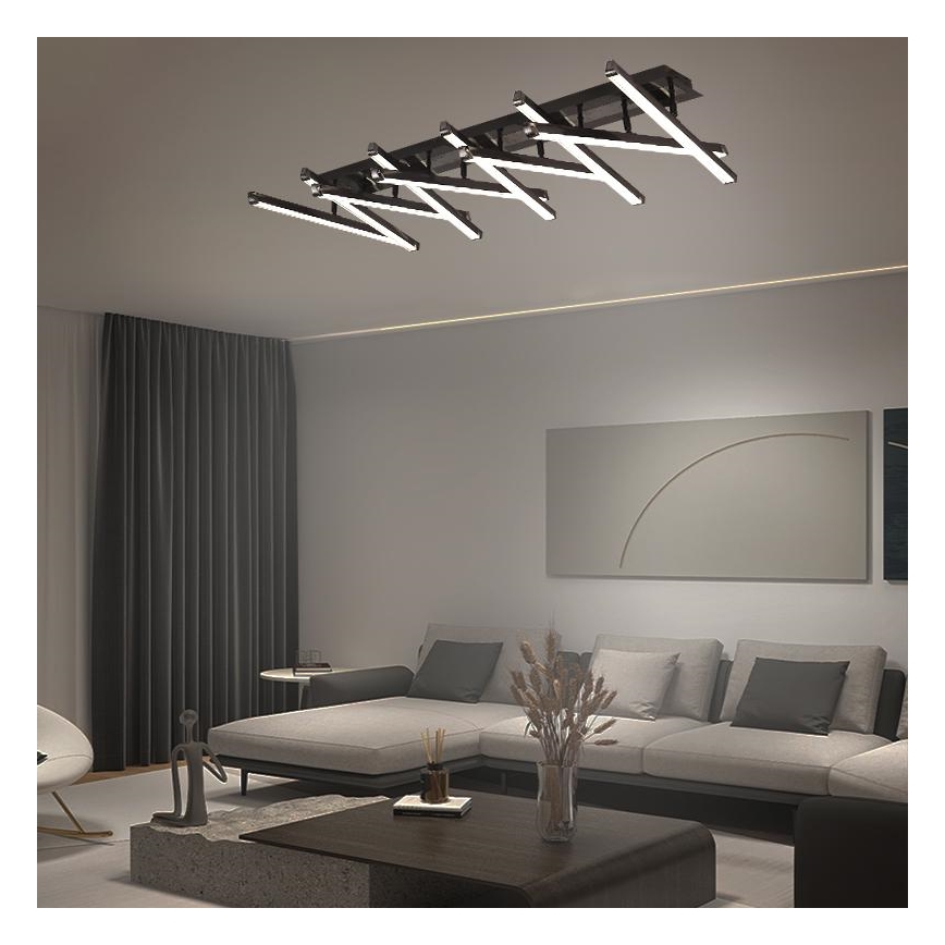 LED Dimmable surface-mounted chandelier LED/125W/230V 3000-6500K + remote control