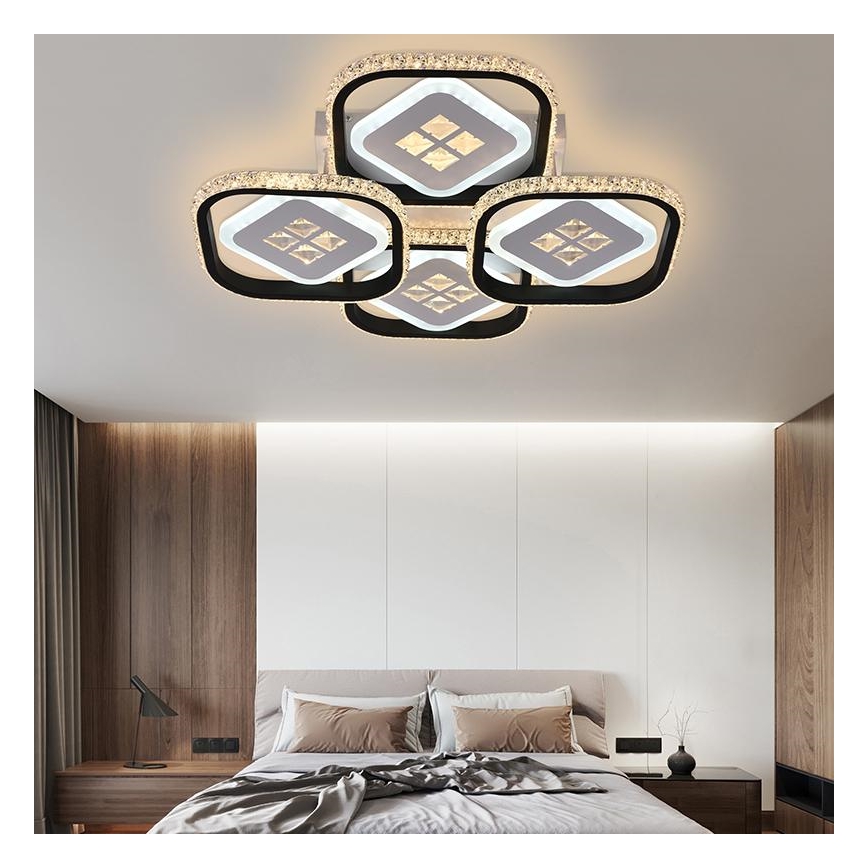 LED Dimmable surface-mounted chandelier LED/130W/230V 3000-6500K + remote control