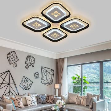 LED Dimmable surface-mounted chandelier LED/130W/230V 3000-6500K + remote control