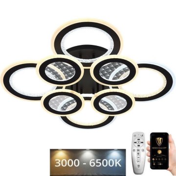 LED Dimmable surface-mounted chandelier LED/200W/230V 3000-6500K + remote control