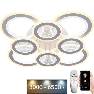 LED Dimmable surface-mounted chandelier LED/200W/230V 3000-6500K + remote control