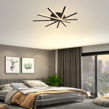 LED Dimmable surface-mounted chandelier LED/75W/230V 3000-6500K + remote control