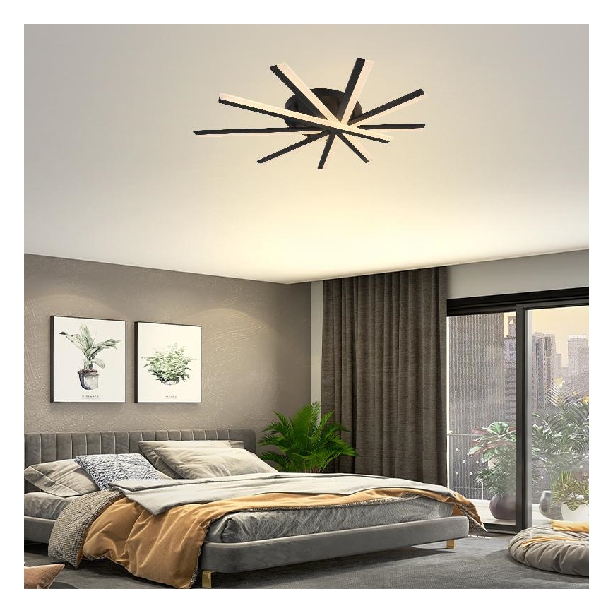 LED Dimmable surface-mounted chandelier LED/75W/230V 3000-6500K + remote control