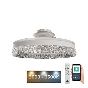 LED Dimmable surface-mounted chandelier LED/86W/230V 3000-6500K white + remote control