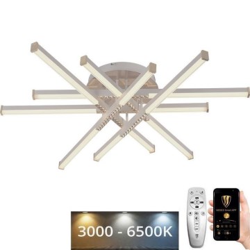 LED Dimmable surface-mounted chandelier LED/90W/230V 3000-6500K + remote control