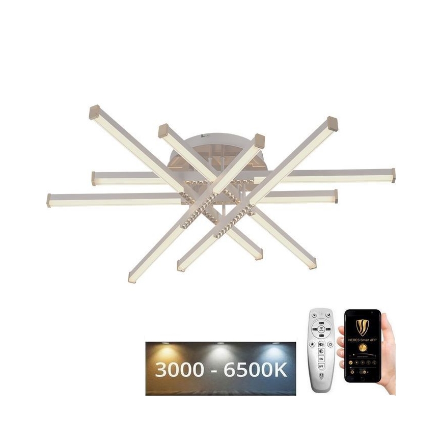 LED Dimmable surface-mounted chandelier LED/90W/230V 3000-6500K + remote control