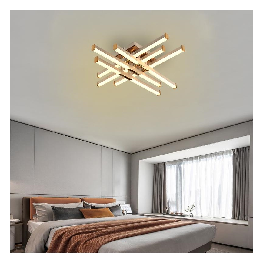 LED Dimmable surface-mounted chandelier LED/90W/230V 3000-6500K + remote control