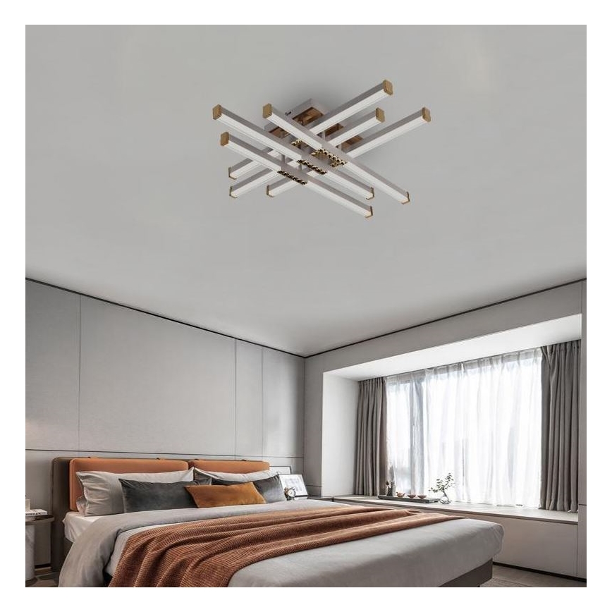 LED Dimmable surface-mounted chandelier LED/90W/230V 3000-6500K + remote control