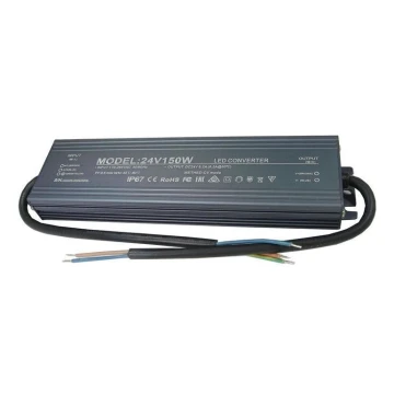 LED Electronic transformer 150W/24V IP67