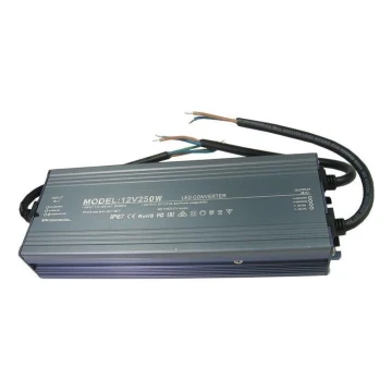 LED Electronic transformer 250W/24V IP67