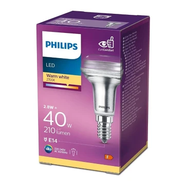 LED Floodlight bulb Philips E14/2,8W/230V 2700K