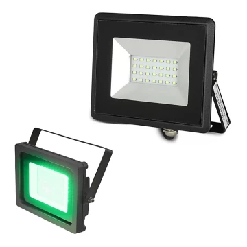 LED Floodlight LED/20W/230V IP65 green light