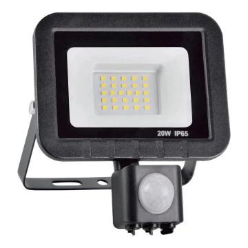 LED Floodlight with a sensor LED/20W/230V IP65
