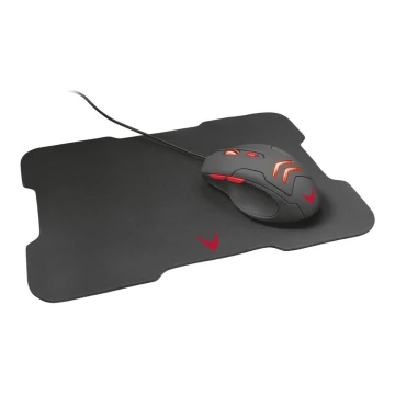 LED Gaming mouse with pad VARR 800 - 3200 DPI