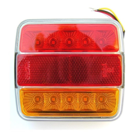 LED Multifunctional rear light MULTI LED/1,5W/12V IP65 red/orange