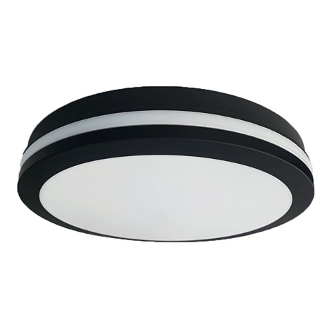 LED Outdoor ceiling light MARLON LED/12W/230V 4000K IP54 black