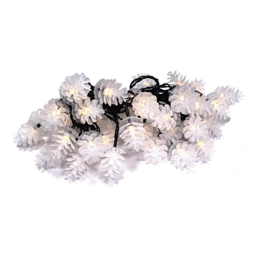 LED Outdoor Christmas chain 40xLED/15m IP44 warm white