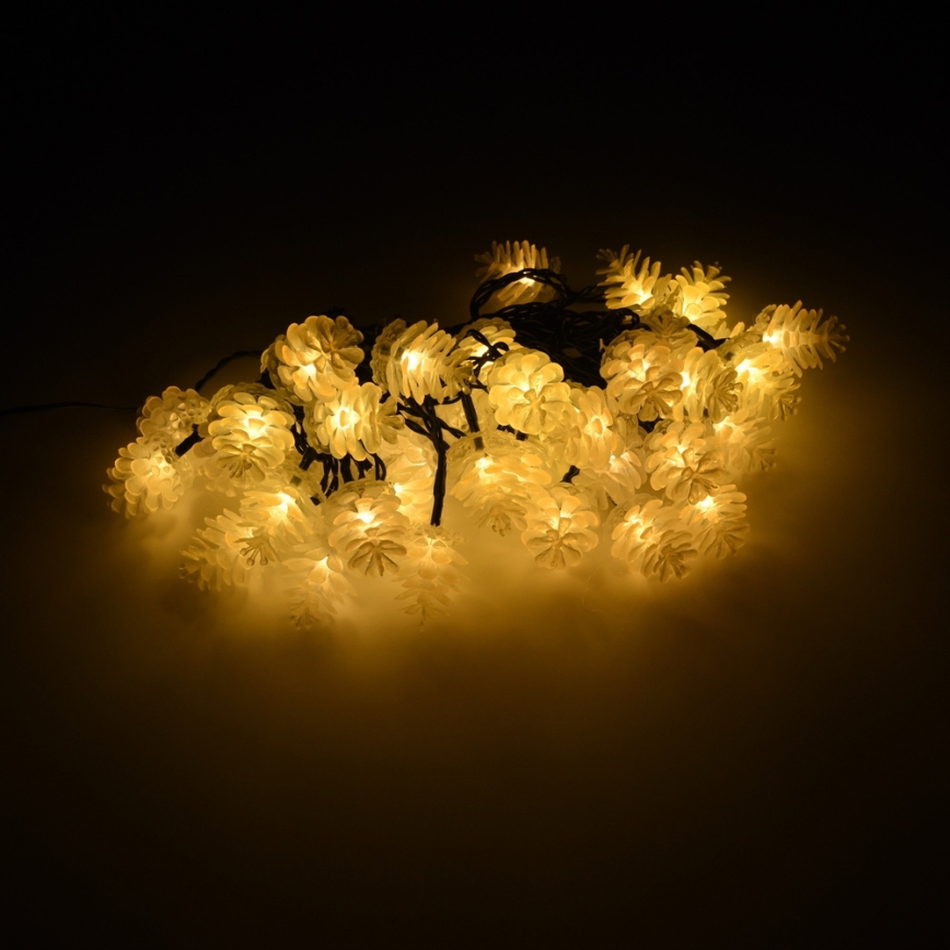 LED Outdoor Christmas chain 40xLED/15m IP44 warm white